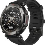 Amazfit T-Rex 3 – Robuuste Outdoor Smartwatch voor Heren | Zwart